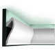 Карниз для скрытого освещения Shade Orac Decor C371 Полиуретан 2000*185*58 мм