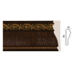 Молдинг средний Decor Dizayn 152 Полистирол 2400*85*25 мм