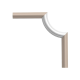Угловой элемент Orac Decor PX120A Дюрополимер 190*88*20 мм