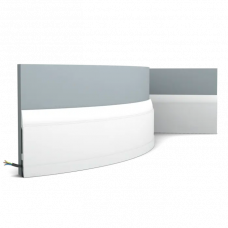 Плинтус гибкий Orac Decor SX104F Полиуретан 2000*148*17 мм