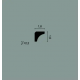 Карниз Orac Decor C250 Полиуретан 2000*16*16 мм