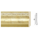 Плинтус с пров.каб Decor Dizayn 153-553 Полистирол 2400*95*14 мм