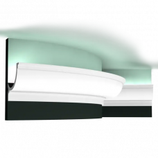 Карниз гибкий Orac Decor C902F Полиуретан 20000*103*103 мм