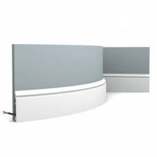 Плинтус гибкий Orac Decor SX173F Полиуретан 2000*100*16 мм