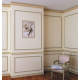 Плинтус малый с каб. каналом Decor Dizayn 144-6 Полистирол 2400*80*11 мм