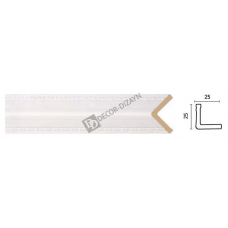 Угол Decor Dizayn C1025-115 Полистирол 2400*25*25 мм