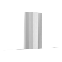 Декоративная панель Orac Decor WX210 REED Дюрополимер 2000-2600*255*13 мм