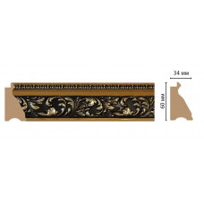 Багет Decomaster 587-1604B/12 (60*34*2900мм)