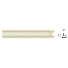 Угол Decor Dizayn C1025-937 Полистирол 2400*25*25 мм