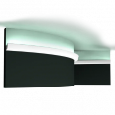 Карниз для скрытого освещения Orac Decor CX189F гибкий Полиуретан 2000*27*27 мм